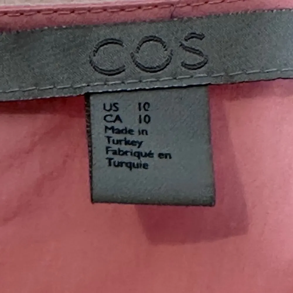 COS Pleat Panelled Cotton Top size 10 - Picture 4 of 9